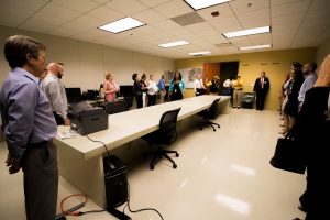 Emergency Operations Center Tour led by Emergency Management Coordinator, Chauncia Willis